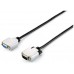 CABLE ALARGO SVGA EQUIP 3COAX MACHO - HEMBRA 1.8M HQ