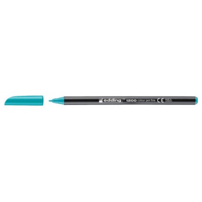ROTULADOR PUNTA FINA 1200 AZUL TURQUESA EDDING 1200-14 (MIN10) (Espera 4 dias)