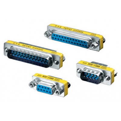 ADAPTADOR DB9 EQUIP DB9 MACHO - DB9 MACHO 124300