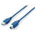 CABLE USB 3.0 TIPO A - B  1,8M