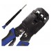 CRIMPADORA PROFESIONAL EQUIP RJ11-RJ12-RJ45 129404