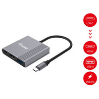 DOCKING USB-C EQUIP 133488 A 1xHDMI 4K USB-A USB-C PD DOCKING USB-C EQUIP 133488 A 1xHDMI 4K USB-A USB-C PD