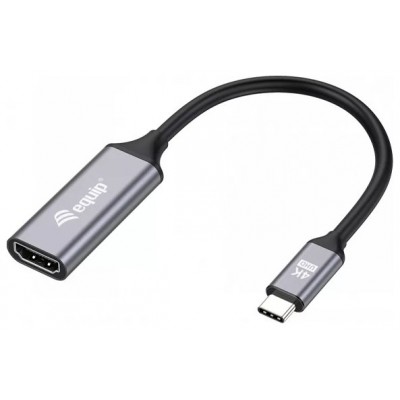 CABLE ADAPTADOR USB-C MACHO A HDMI 2.0 4K 0,15MEQUIP