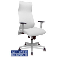 PIQUERAS Y CRESPO Sillon Sahuco blanco bali blanco brazos blancos base blanca ruedas parque 65mm