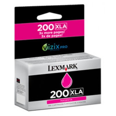 Lexmark Cartucho de tinta magenta Alto Rendimiento 200XLA