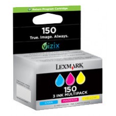 Lexmark Pack 3 cartuchos color (CMY) Retornables 150