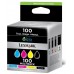 Lexmark Pack 3 cartuchos color (CMY) Retornables 100