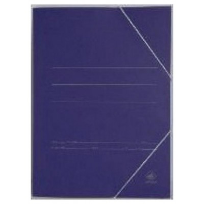 CARPETA CARTON SIMIL PRESPAN 500 GR./M2. FOLIO GOMA SOLAPA AZUL MARIOLA 1525AZ (MIN20) (Espera 4 dias)