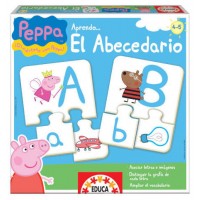 JUEGO APRENDO EL ABECEDARIO PEPPA PIG DE 4-5 AÑOS EDUCA BORRAS 15652 (Espera 4 dias)