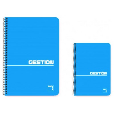 CUADERNO ESPIRAL SERIE GESTION TAPA BLANDA 60 GRS. FOLIO (215X310MM.) 80 HOJAS CUADRÍCULA 4X4 SIN MARGEN PACSA 164370 (MIN10) (Espera 4 dias)