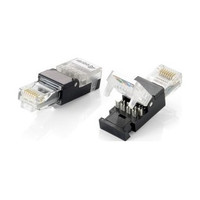 KIT 2 UNIDADES CONECTOR RJ45 EQUIP CAT5e TOOLFREE NO KIT 2 UNIDADES CONECTOR RJ45 EQUIP CAT5e TOOLFREE NO