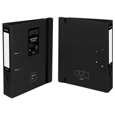 ARCHIVADOR A4 65MM EN POLYFOAM UNEQUAL MINIMAL NEGRO GRAFOPLAS 17262810 (Espera 4 dias)