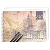 CUADERNO BLOCKS  DIBUJO ART 140 GRS. A3+ (460 X 325MM.) 20 HOJAS LISO SIN RECUADRO PACSA 18843 (MIN5) (Espera 4 dias)