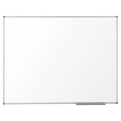 Nobo Pizarra blanca Basic magnética de acero 1200x900 mm con marco básico (Espera 4 dias)