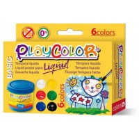 LIQQUID 40ML. EN 6 COLORES SURTIDOS + PINCEL PLAYCOLOR 19931 (Espera 4 dias)