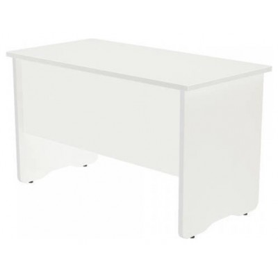 MESA DE OFICINA SERIE WORK 120X60 BLANCO / BLANCO ROCADA 2000AW04V24 (Espera 4 dias)
