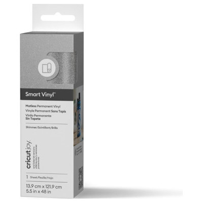 CRICUT SMART VINYL PERMANENT JOY 14X122CM 1 SHEET (SILVER) (Espera 4 dias) CRICUT SMART VINYL PERMANENT JOY 14X122CM 1 SHEET (SILVER) (Espera 4 dias)