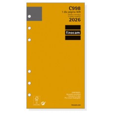 RECAMBIO ANUAL 2026 C998 CLASSIC609 94X171MM DIA PAGINA FINOCAM 201330026 (Espera 4 dias) RECAMBIO ANUAL 2026 C998 CLASSIC609 94X171MM DIA PAGINA FINOCAM 201330026 (Espera 4 dias)