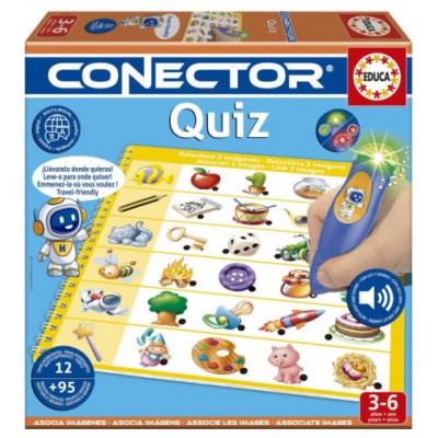 JUEGO EDUCATIVO CONECTOR QUIZ (MULTI) EDUCA 20392 (Espera 4 dias)