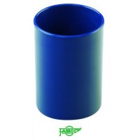 CUBILETE DE PLASTICO 78 MM. DIAMETRO X 100 MM. ALTO OPACO AZUL FAIBO 205-07 (MIN10) (Espera 4 dias)