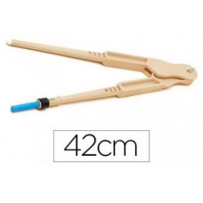 COMPAS 42 CMS. PLASTICO IMITACI&Oacute;N MADERA PARA PIZARRA FAIBO 238 (Espera 4 dias)