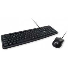 TECLADO Y MOUSE EQUIP LIFE USB  PORTUGUES COLOR NEGRO