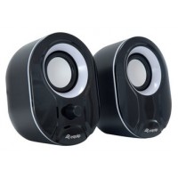 ALTAVOCES 2.0 EQUIP LIFE 6W RMS COLOR NEGRO Y BLANCO