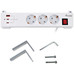 EQUIP Regleta de enchufes con 3 tomas de corriente y 3 puertos USB (2 C + 1 A) EQUIP Regleta de enchufes con 3 tomas de corriente y 3 puertos USB (2 C + 1 A)