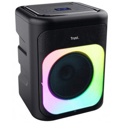 ALTAVOZ INALAMBRICO AZURA NEGRO RGB TRUST (Espera 4 dias)