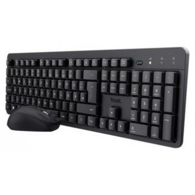 TECLADO Y MOUSE TRUST WIRELESS TKM-360 SILENCIOSO