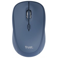 MOUSE TRUST WIRELESS Y BLUETOOTH YVI+ AZUL 1600DPI