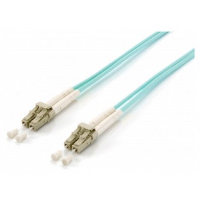 CABLE FIBRA OPTICA OM3 DUPLEX LIBRE  HALOGENOS LC/LC