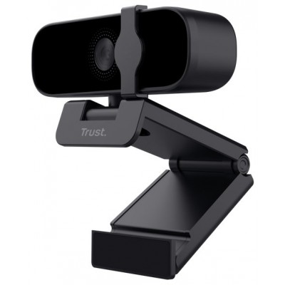 WEBCAM CON MICROFONO TRUST TANOR FULL HD 1080P NEGRA