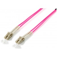 CABLE FIBRA OPTICA OM4 MULTIMODO LIBRE HALOGENOS LC/LC