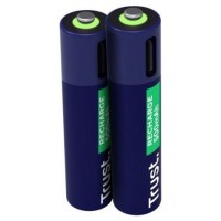 PILAS AAA RECARGABLE TRUST USB-C AAA 500 mAh PACK 2