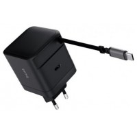 CARGADOR PARED/VIAJE USB-C 65W + CABLE USB-C RETRACTIL MAXO NEGRO TRUST (Espera 4 dias) CARGADOR PARED/VIAJE USB-C 65W + CABLE USB-C RETRACTIL MAXO NEGRO TRUST (Espera 4 dias)