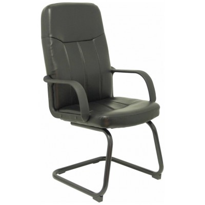 SILLÓN DIRECCION ARAGÓN SIMIL PIEL NEGRO PIQUERAS Y CRESPO 262SPNE (Espera 4 dias)