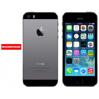 APPLE iPHONE 5S 16 GB SPACE GREY REACONDICIONADO GRADO B (Espera 4 dias)