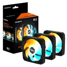 VENTILADOR GIGABYTE PARA CAJA EZ CHAIN FAN 120,3X120MM,NEGRO - PACK 3- (GP-GBT EZFAN1203) (Espera 4 dias)