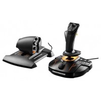 Thrustmaster T-16000M FCS Hotas Negro, Naranja USB Palanca de mando Analógico/Digital MAC, PC (Espera 4 dias)