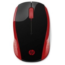 HP Raton 200 Rojo inalambrico