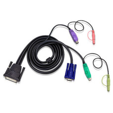Aten 2L1701P cable para video, teclado y ratón (kvm) Negro 1,8 m (Espera 4 dias) Aten 2L1701P cable para video, teclado y ratón (kvm) Negro 1,8 m (Espera 4 dias)