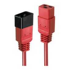 Lindy 30123 cable de transmisión Rojo 1 m C19 acoplador C20 acoplador (Espera 4 dias) Lindy 30123 cable de transmisión Rojo 1 m C19 acoplador C20 acoplador (Espera 4 dias)