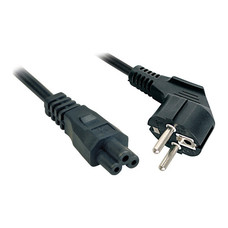 Lindy 2m, CEE 7/7 - IEC 320 C5 Negro CEE7/7 C5 acoplador (Espera 4 dias) Lindy 2m, CEE 7/7 - IEC 320 C5 Negro CEE7/7 C5 acoplador (Espera 4 dias)
