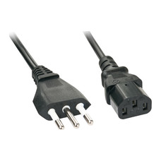 Lindy 30413 cable de transmisión Negro 2 m CEI 23-16 C13 acoplador (Espera 4 dias) Lindy 30413 cable de transmisión Negro 2 m CEI 23-16 C13 acoplador (Espera 4 dias)
