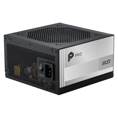 FUENTE ALIMENTACION MSI PRO A850PL PCIE5,PSU,850W,80 PLUS PLATINUM,MODULAR,120MM,ACTIVE PFC,1XPCI-E 5 (16PIN),3XPCI-E (6+2 PIN),6XSATA (15 PIN) (Espera 4 dias) FUENTE ALIMENTACION MSI PRO A850PL PCIE5,PSU,850W,80 PLUS PLATINUM,MODULAR,120MM,ACTIVE PFC,1XPCI-E 5 (16PIN),3XPCI-E (6+2 PIN),6XSATA (15 PIN) (Espera 4 dias)