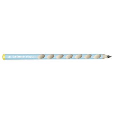 LAPIZ ERGONOMICO EASYGRAPH PARA ZURDOS HB 3,15MM. AZUL STABILO 321/02-HB-6 (MIN6) (Espera 4 dias)