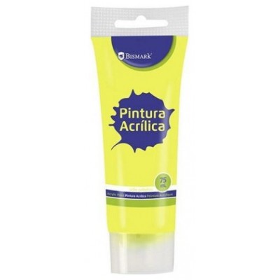 BOTE PINTURA ACRILICA 75 ML AMARILLO BISMARK 328527 (Espera 4 dias)