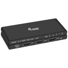 SPLITTER HDMI 2.0 ULTRASLIM 2 PUERTOS EQUIP