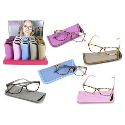 EXPOSITOR 30 GAFAS LECTURA SE&Ntilde;ORA PARIS 5 MODELOS COLORES Y GRADUACIONES SURTIDOS UMAY 332803 (Espera 4 dias)